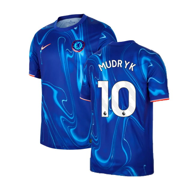 2024-2025 Chelsea Home Shirt (Mudryk 10)-SoccerKits Hub | Buy Soccer Jerseys Online